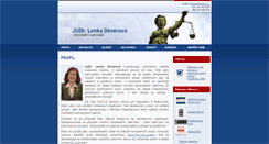 Desktop Screenshot of deverova.cz